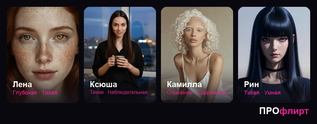 Тихие: Лена, Ксюша, Камилла, Рин