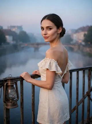 Рассвет у моста